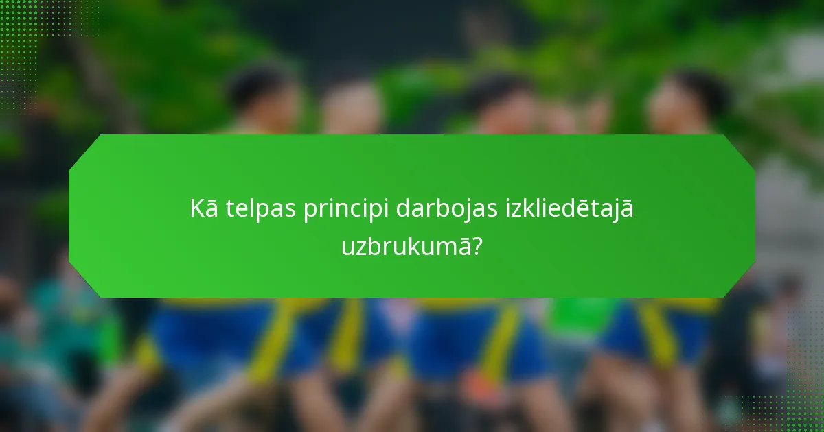 Kā telpas principi darbojas izkliedētajā uzbrukumā?
